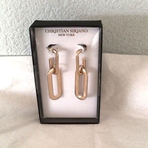 Christian Siriano Chunky Link Drop Earrings 🎁